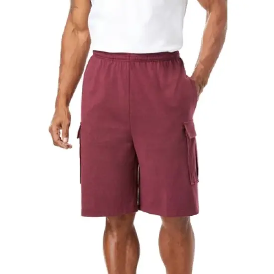 KingSize Men's Big & Tall Lightweight Jersey Cargo Shorts image {5}