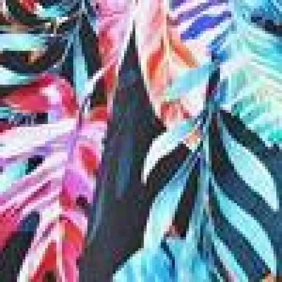 Swimsuits for All Women&rsquo;s Plus Size Side Tie Blouson Tankini Top image {2}