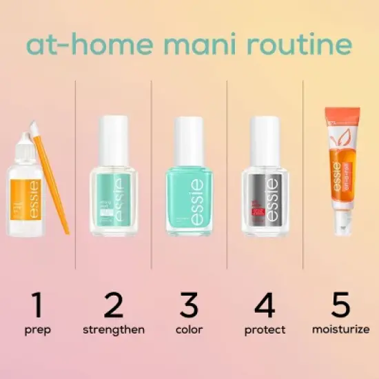 essie Riviera Rush Collection Salon-Quality Vegan Nail Polish - 0.46 fl oz image {5}