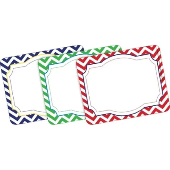 Barker Creek Chevron Nautical Get Organized File Folders Set Multi-Design 107 per Set: Paper, Top Tab, 50 Sheet Capacity image {3}