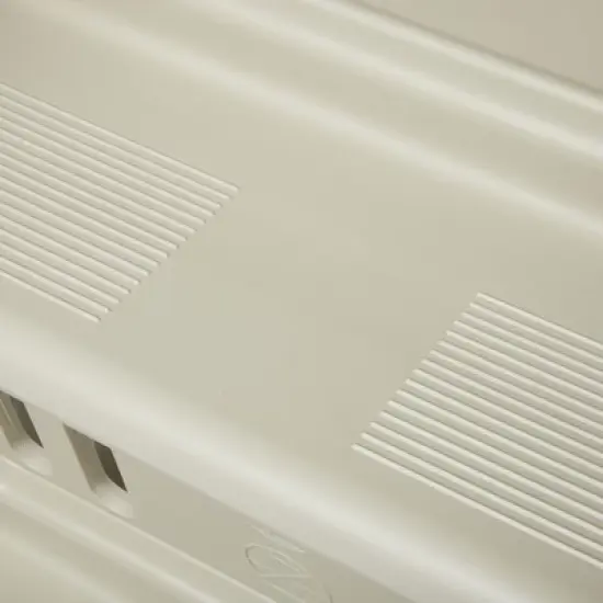 Vinyl Works Deluxe Adjustable 24-Inch Wide In-Pool Step Ladder Entry System for 46 to 60 Inch High Above Ground Swimming Pools with Non-Slip Steps image {2}