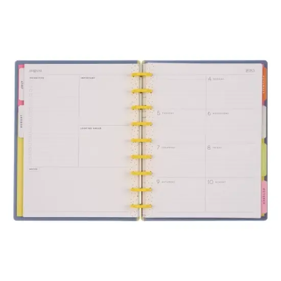 THP Riso Pop Classic 2025-2026 12 Month Disc Bound Dated Planner image {3}