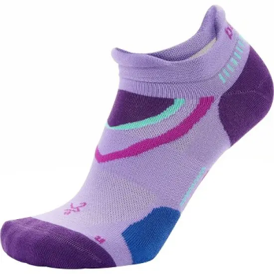 Balega Ultra Glide No Show Running Socks - Lavender/Charged Purple image {1}
