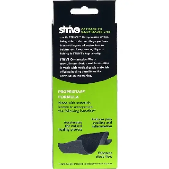 Strive Elastic Compression Therapy Wrap, for Muscle Recovery and Joint Pain Relief image {5}