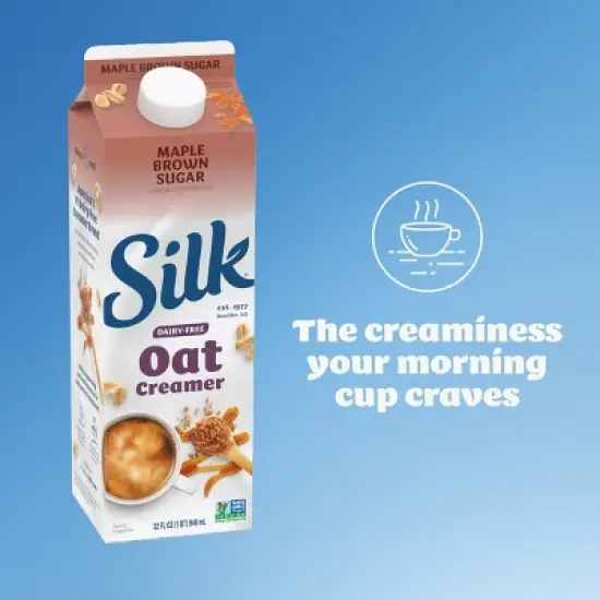Silk Dairy-Free Oat Creamer image {5}
