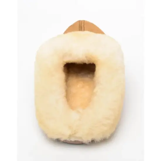 Minnetonka Women's Suede Sheepskin Mule image {3}