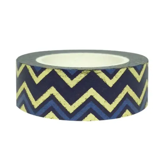 Wrapables Washi Masking Tape, Bold and Metallic Group image {29}