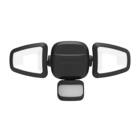 Mr. Beams Motion-Sensing Battery Powered LED Black Security Light image {1}