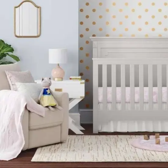 Blushing Pink Nursery Room - Cloud Island image {1}