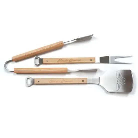 Seven20 DC Comics 3-Piece Outdoor BBQ Grill Utensil Set - Wonder Woman image {7}