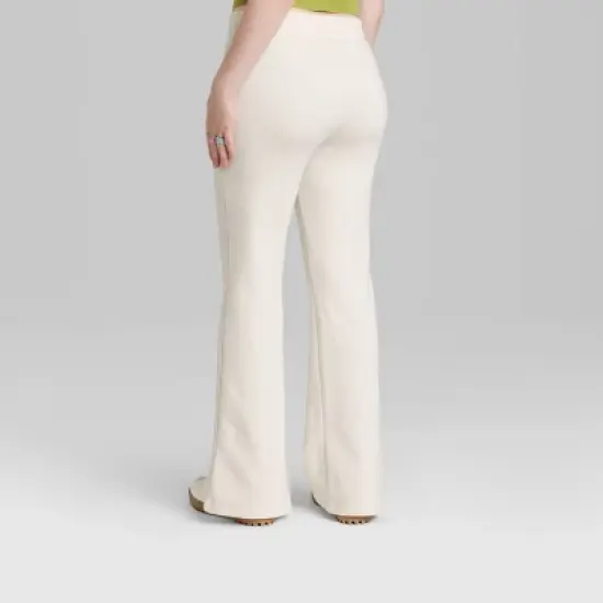 Women's High-Rise Wide Leg French Terry Sweatpants - Wild Fable&trade; image {2}