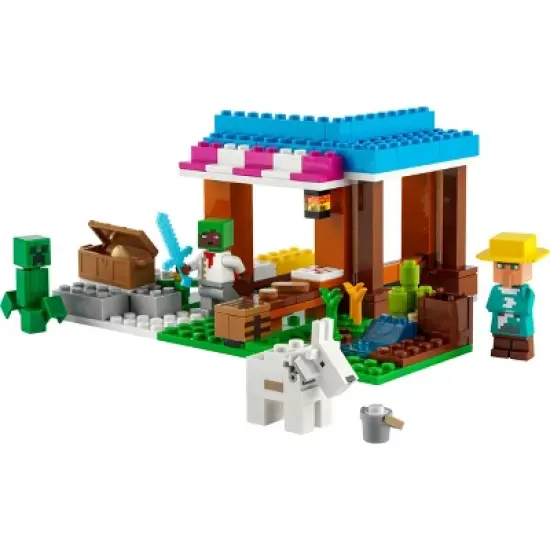 LEGO Minecraft The Bakery Village Toy with Figures 21184 image {1}