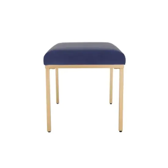 24" Metal Ottoman - WOVENBYRD image {5}