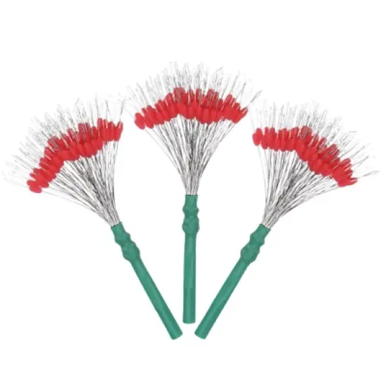 Unique Bargains Silicone High Wear Resistance Elasticity Weather Resistance Fishing Bobber Stops 100 Pcs image {6}