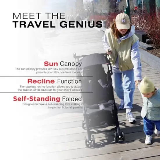 Goodbaby Pockit + All Terrain Stroller - Blue image {4}