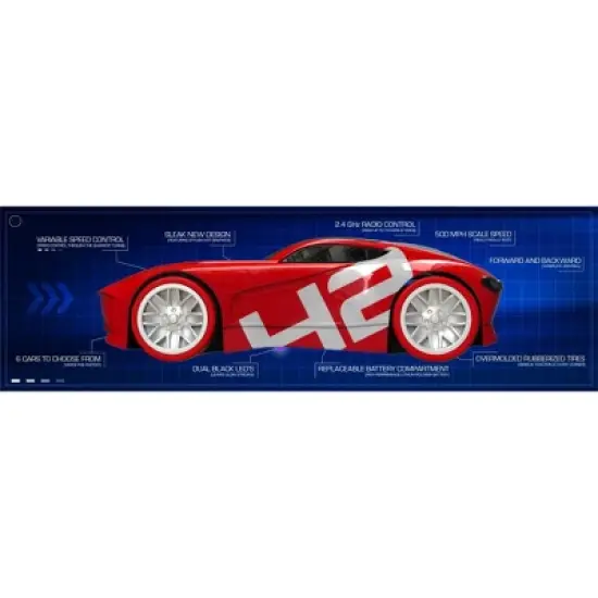 SKULLDUGGERYTracer Racer RC Car and Controller - Red image {3}