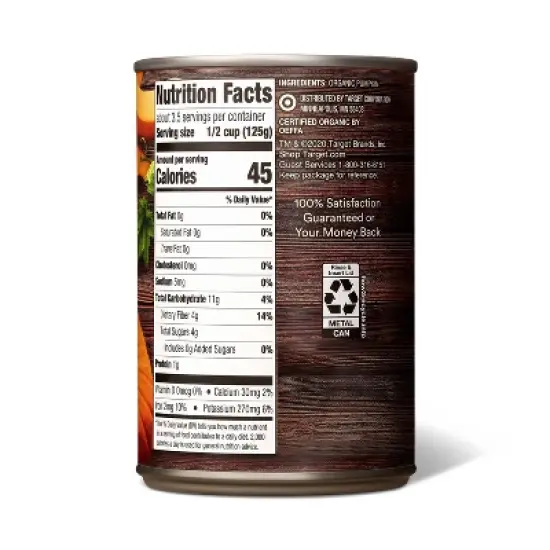 Organic Pumpkin - 15oz - Good & Gather&trade; image {1}
