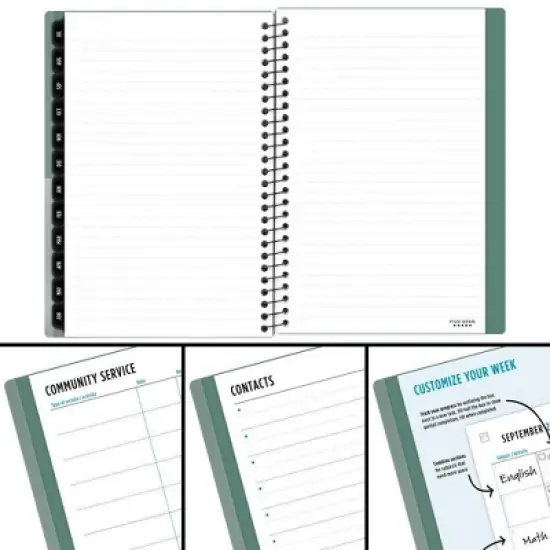 Five Star 2025-2026 Customizable Seaglass Small image {5}