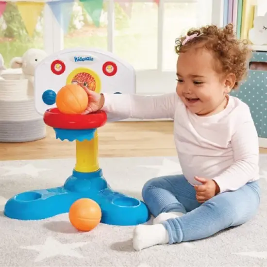 Kidoozie Shoot 'n Score Basketball Ages 18 months +, Toddler Light & Sound Hoop image {3}