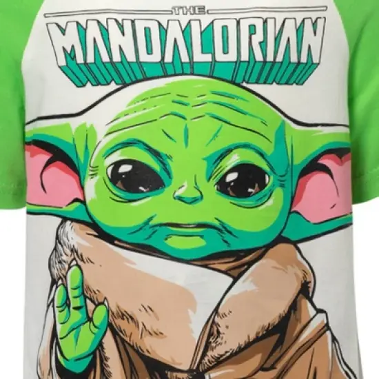 Star Wars The Mandalorian The Child T-Shirt and French Terry Shorts Outfit Set Toddler image {5}