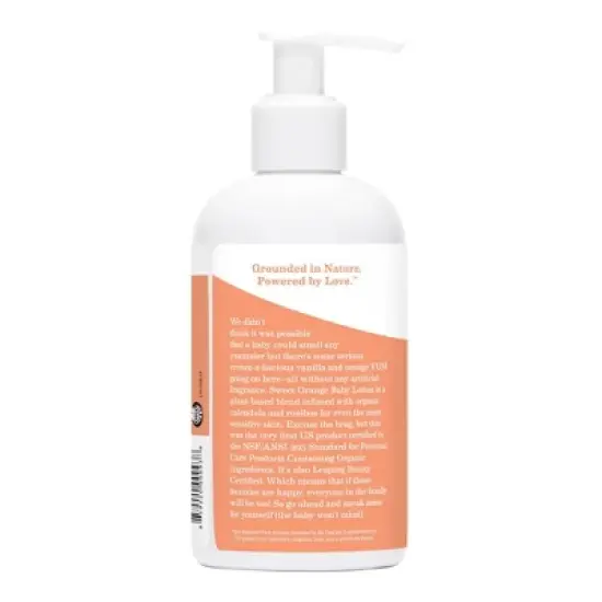 Earth Mama Organics Sweet Orange Baby Lotion - 8 fl oz image {2}
