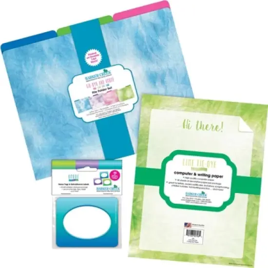 Barker Creek Lime Ombre Get Organized File Folders Set Multi-Design 107 per Set: Paper, Top Tab, 50 Sheet Capacity, 12"x9.5" image {4}
