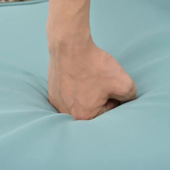 FIONECA 4-Piece Outdoor PE Wicker Patio Furniture Set with Black Metal Table, All-Weather Rattan Conversation Set for Garden, Balcony, Porch image {14}