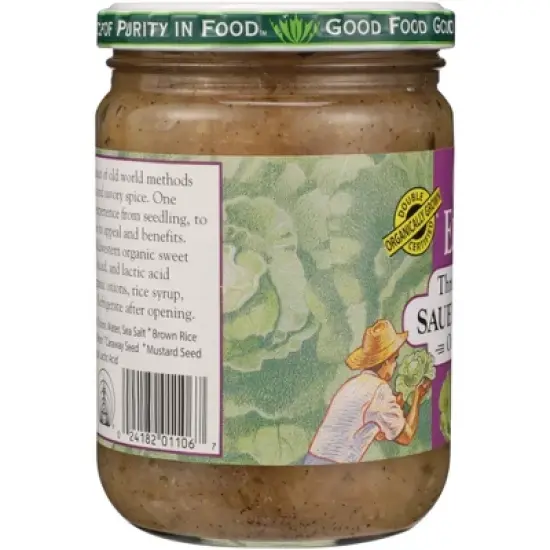 Eden Foods Organic Three Onion Sauerkraut - Case of 12/18 oz image {3}