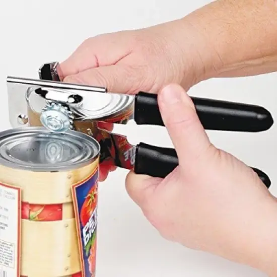 Deluxe Can Opener with Black Grips image {3}