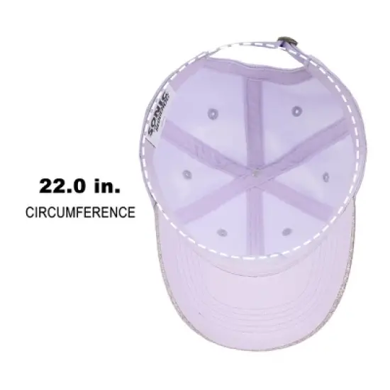 Sonic the Hedgehog Shake Glitter Patch Youth Purple Sparkle Traditional Adjustable Hat image {5}