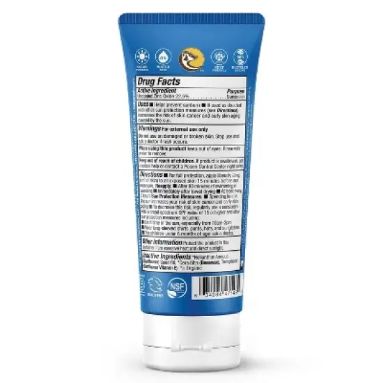 Badger Sport Mineral Sunscreen Cream - SPF 40 - 2.9 fl oz image {1}