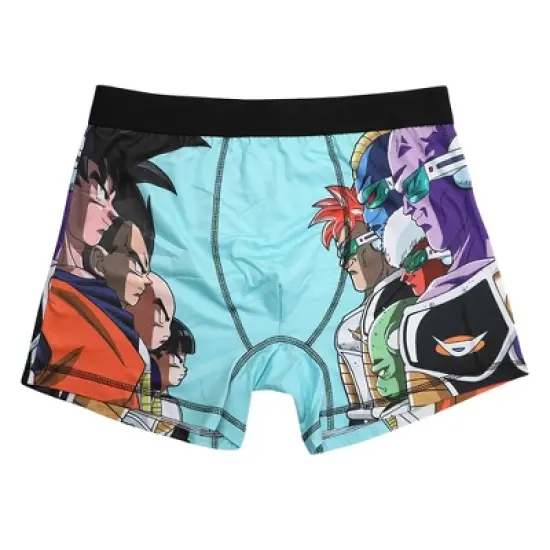 Dragon Ball Z Anime Cartoon Mens 3pk Boxer Briefs Set image {1}