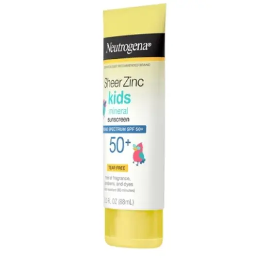 Neutrogena Sheer Zinc Kids Sunscreen Lotion - SPF 50 - 3 fl oz image {5}