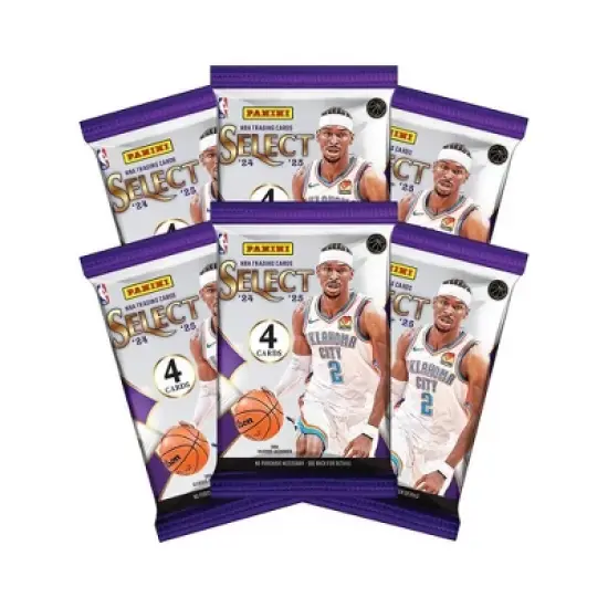 2024-25 Panini NBA Select Basketball Trading Card Blaster Box image {2}