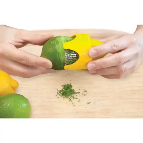 Talisman Designs Citrus Zester & Reamer, Yellow image {3}