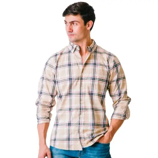 Hope & Henry Mens' Poplin Button Down Shirt image {8}