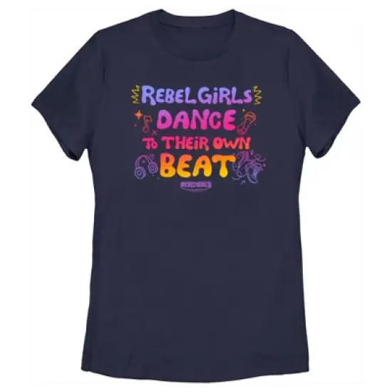 Women's Rebel Girls Dance to Their Own Beat T-Shirt image {3}