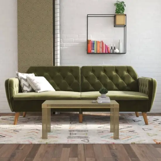 Tallulah Memory Foam Futon and Sofa Bed - Novogratz image {4}