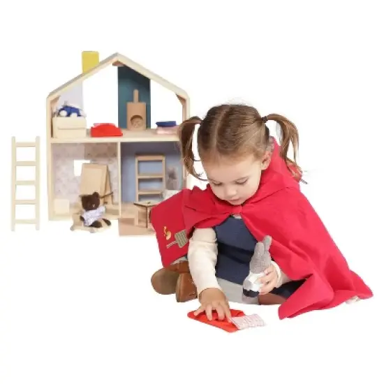 Manhattan Toy Little Nook Berry Bunny Stuffed Animal with Removable Clothing, Sleeping Bag & Keepsake Box image {6}