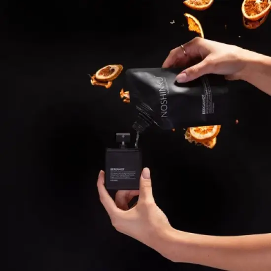 NOSHINKU Discovery Refillable Nourishing Pocket Sanitizer - Cedar, Rosemary, Lavender & Eucalyptus Scent - 1.8oz/3pk image {8}