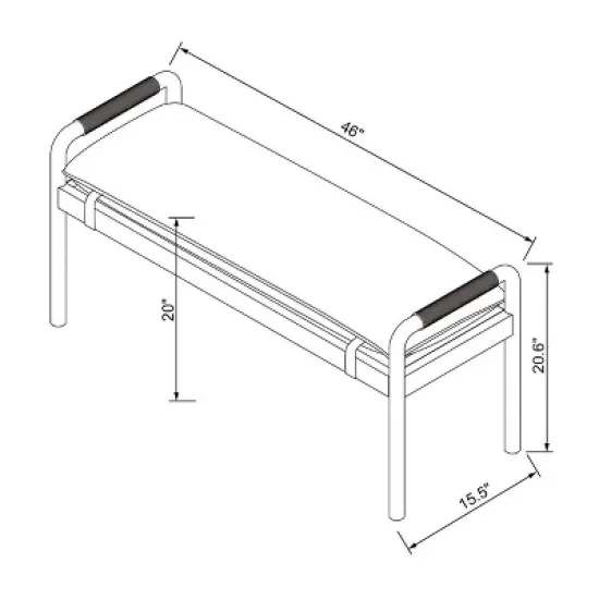 Ventura Bench Natural - Threshold&trade; designed with Studio McGee image {6}