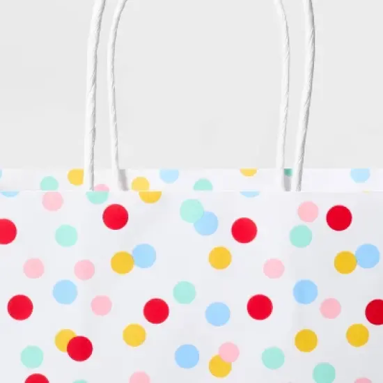 White Dots Small Gift Bag - Spritz&trade; image {2}