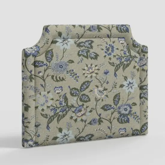 Twin Charlie Notched Border Stick-on-the-Wall Dorm Headboard - Threshold&trade; image {8}