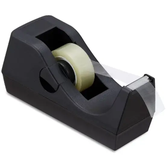 Staples Desktop Tape Dispenser Black 130674 image {6}