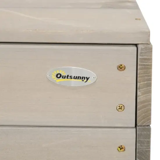 Dexmalle Wooden Sandbox Backyard Toy image {3}