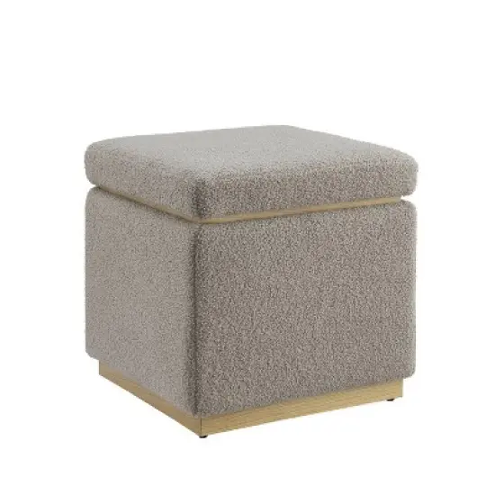 Lucinda Square Ottoman - Linon image {12}