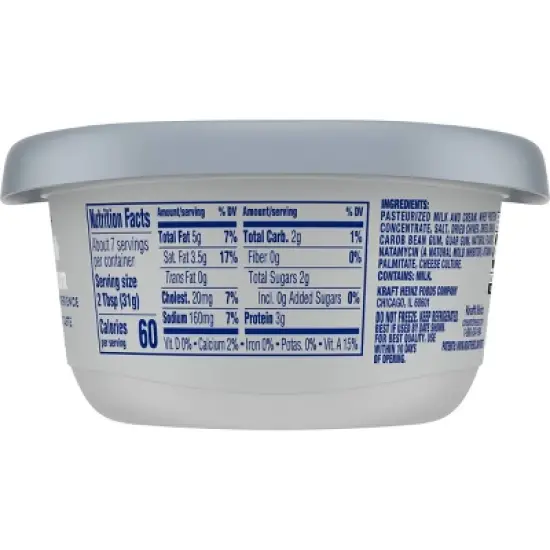 Philadelphia Chive & Onion Cream Cheese Spread  - 7.5oz image {9}