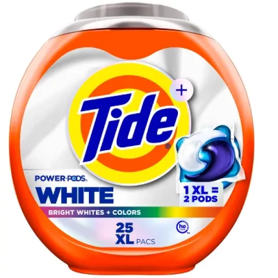 Tide Power Pods Ultra Oxi Whitening HE Compatible Laundry Detergent image {13}