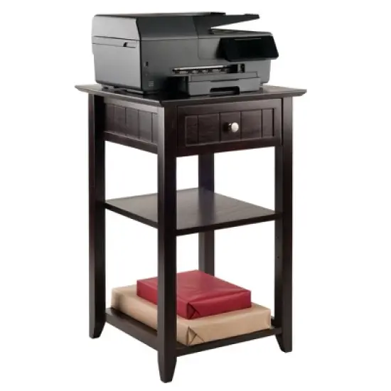 Burke Printer Stand Coffee Finish - Winsome image {3}