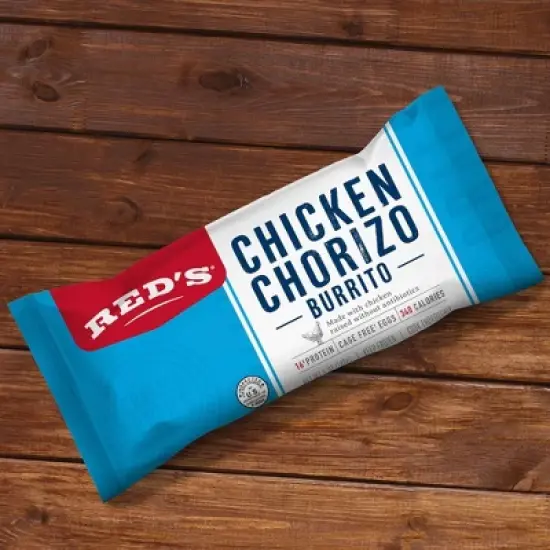Red's Frozen Chicken Chorizo Egg Cheese Breakfast Burrito - 5oz image {2}
